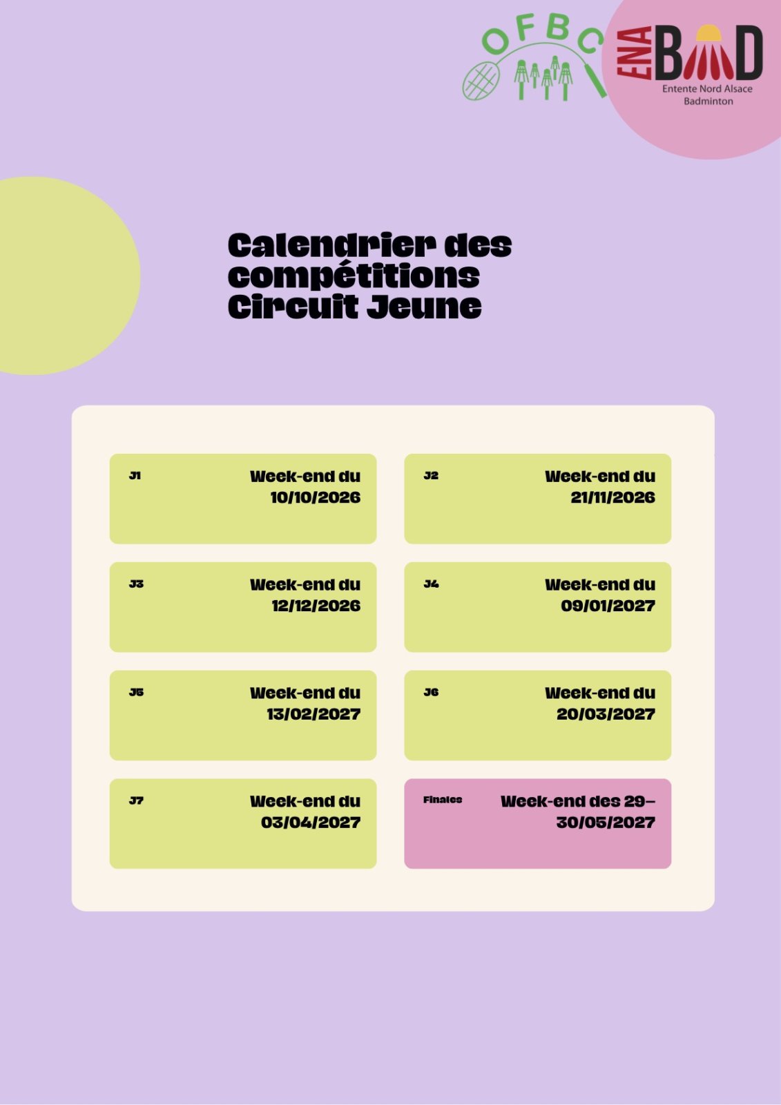 Circuit Jeunes étape 1