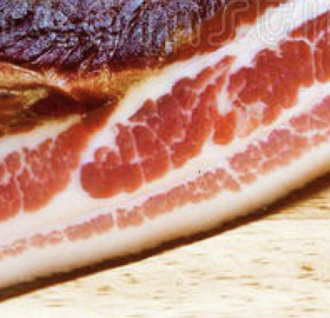 Lard poitrine fumée env. 350g